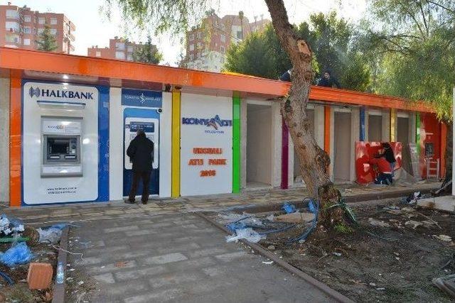 Konyaaltı Belediyesi 2.atm Parkı Tamamladı