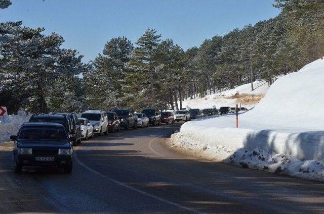 Uludağ’da Sömestr Trafiği