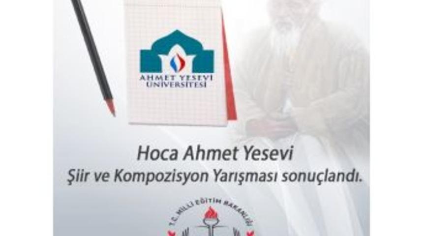 Hoca Ahmet Yesevi Şiir Ve Kompozisyon Yarışması Sonu&ccedil;landı