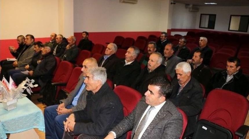 Hekimhan&rsquo;da Muhtarlarla Toplantı Yapıldı
