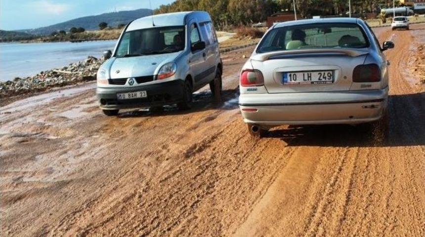 Ayvalık&rsquo;ta S&uuml;r&uuml;c&uuml;lerin G&ouml;n&uuml;l Yolu &Ccedil;ilesi