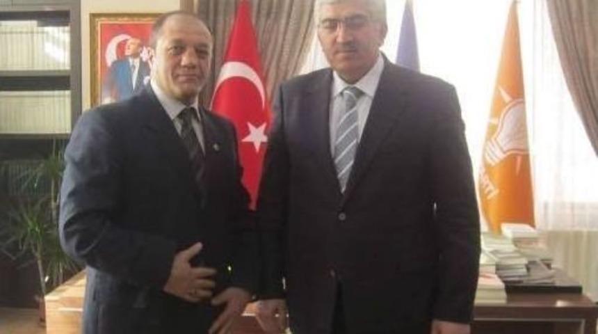 Mhp&rsquo;den Ak Parti İl Başkanı &Ouml;z&rsquo;e Ziyaret