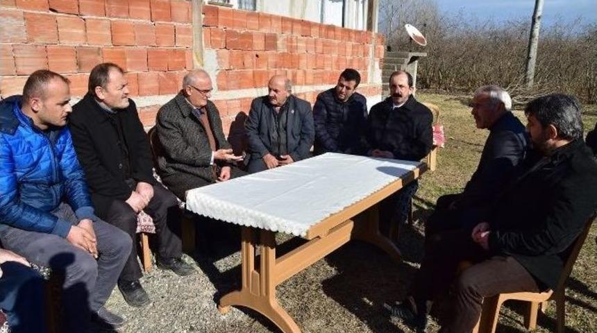 Başkan Yılmaz&rsquo;dan Şehit Ailelerine Ziyaret