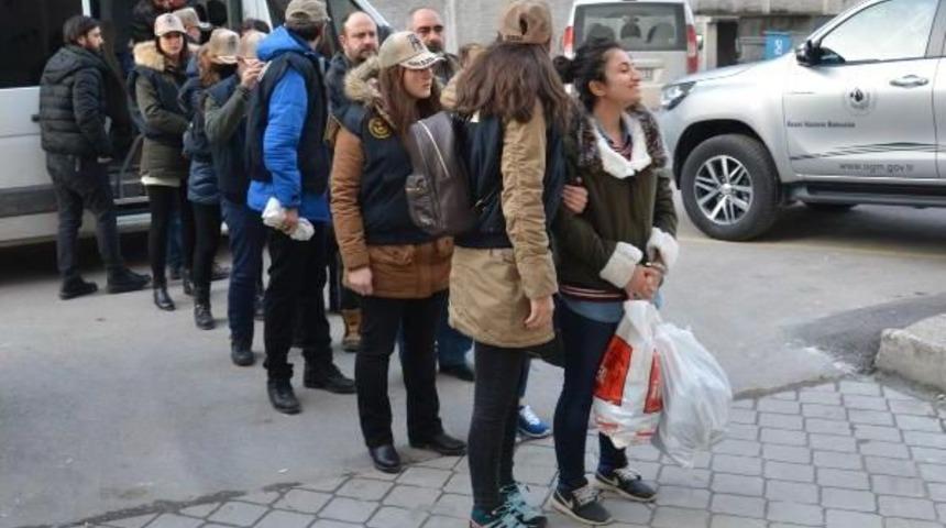 Pkk Propagandası Yaptığı Iddia Edilen 7 Kişi Adliyede