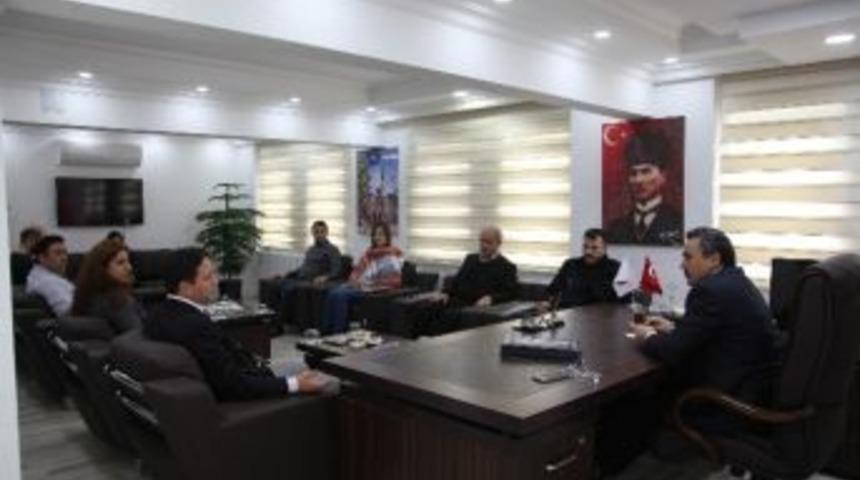 Mimari Ve Estetik Kurulu&rsquo;ndan Başkan Tutal&rsquo;a Ziyaret
