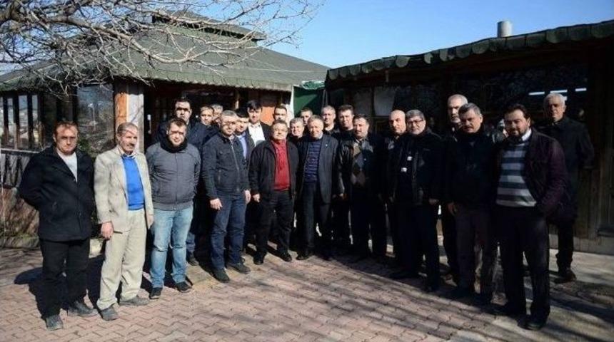 Başkan Yağcı Minibüsçülerle Buluştu