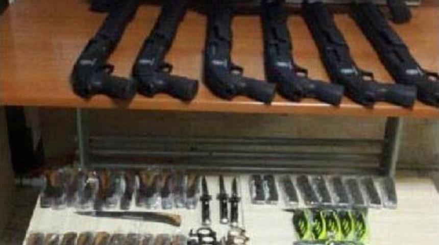 Ruhsatsız Işyerinde Ka&ccedil;ak Silahlar