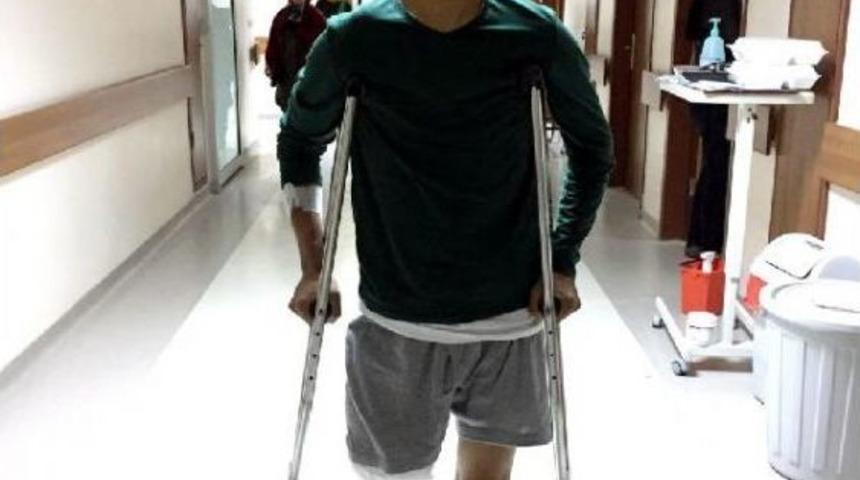 Kayseri Gazisi Protezle Ayağa Kalktı