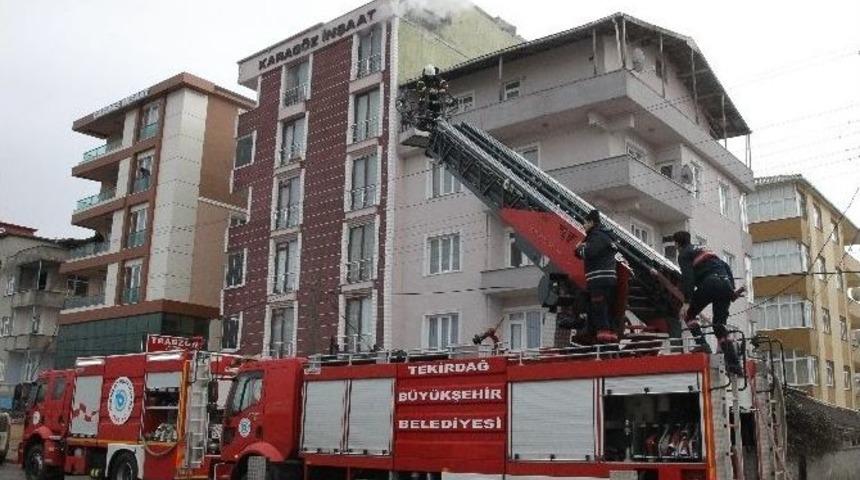Tekirdağ&rsquo;da Ev Yangını