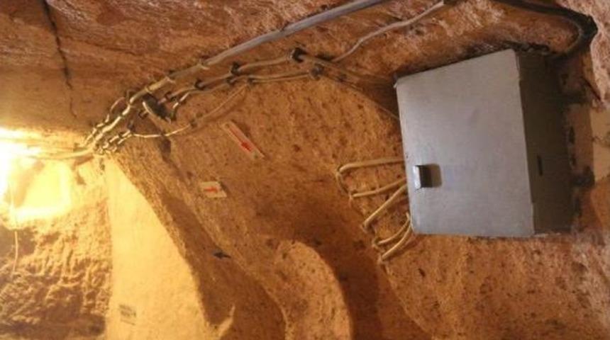 Kaymaklı Yeraltı Şehri Artık Led Ile Aydınlanacak