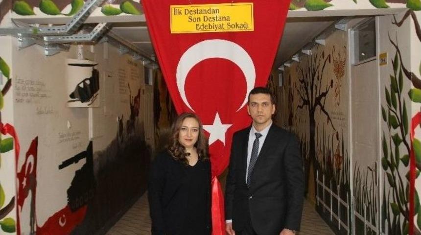 Erzin’de "ilk Destandan, Son Destana Edebiyat Sokağı" Açıldı