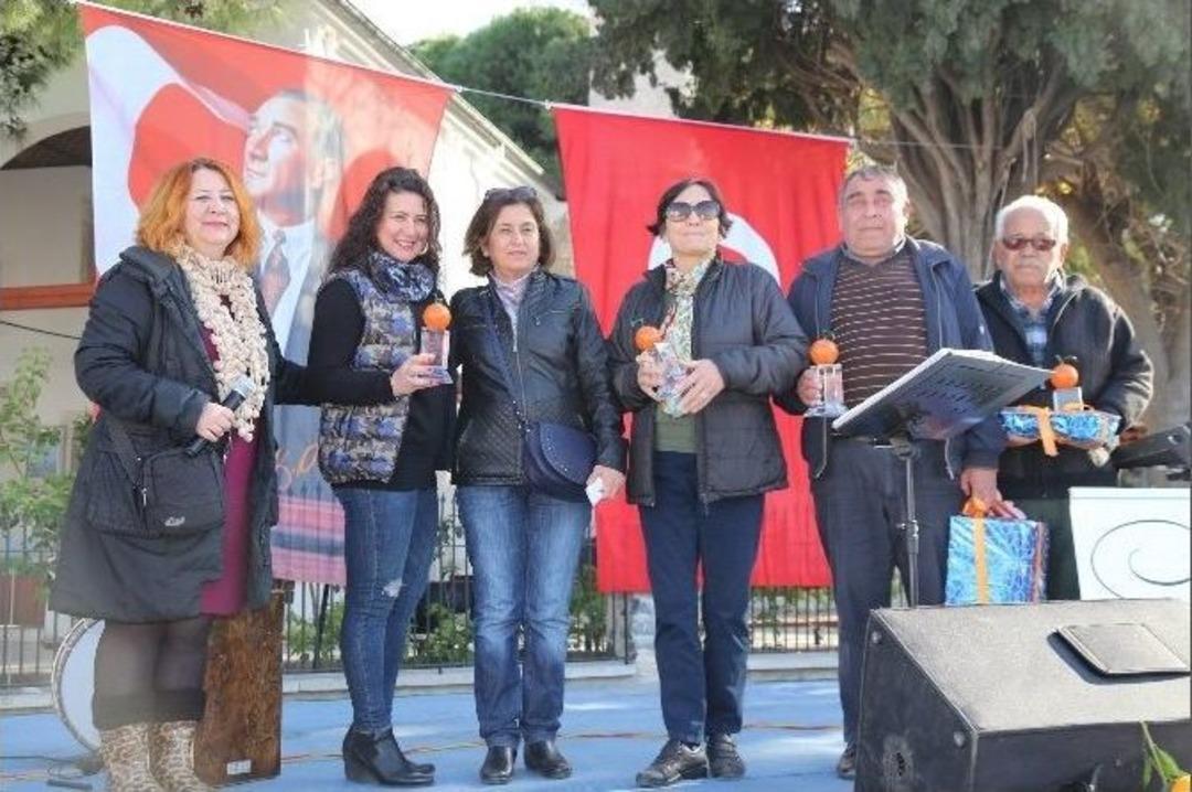 Geleneksel 11. Bodrum Mandalina Şenliği Renkli G&ouml;r&uuml;nt&uuml;lere Sahne Oldu