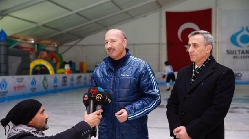 Sultangazi&rsquo;de S&ouml;mestr Buz Pisti Ve 10d Sinema Keyfiyle Yaşanıyor