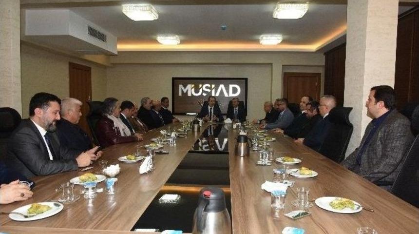 Tahmazoğlu&rsquo;ndan M&uuml;siad&rsquo;a Hayırlı Olsun Ziyareti