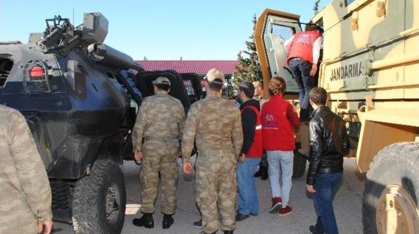 Kilisli Gen&ccedil;ler, Jandarma Komutanlığını Ziyaret Ettiler