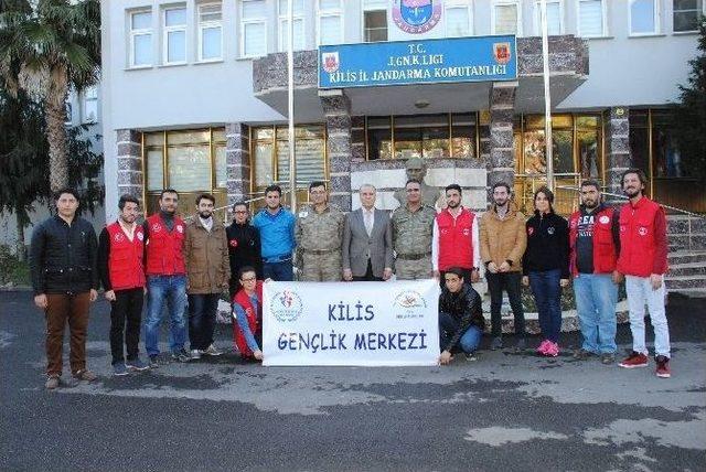 Kilisli Gençler, Jandarma Komutanlığını Ziyaret Ettiler