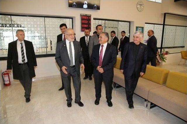 Saadet Partisi Genel Başkanı Temel Karamollaoğlu, Melikgazi’de