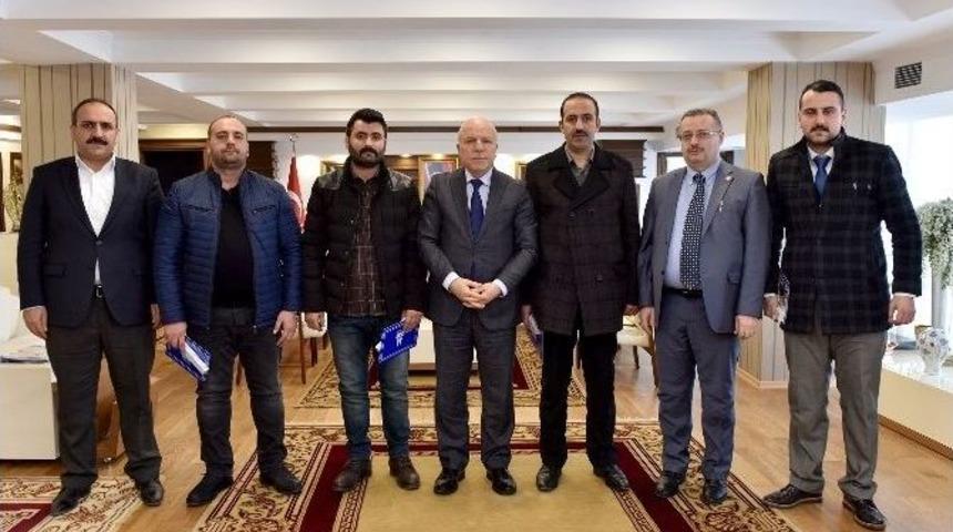 15 Temmuz Gazilerinden Başkan Sekmen&rsquo;e Ziyaret