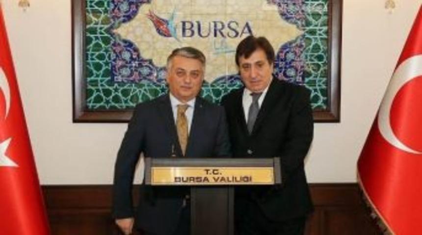 Vali Yazıcı’dan Bursa Valisi Küçük’e Ziyaret