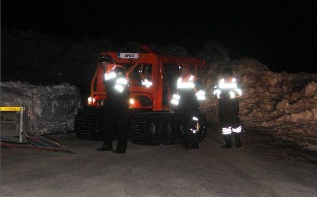 Erciyes Dağı’nda Kaybolan Gence 4 Saat Sonra Ulaşıldı