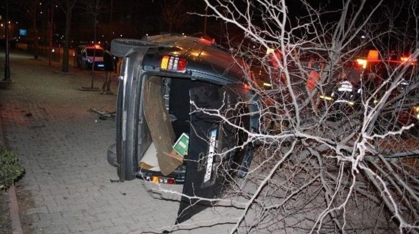 Yozgat&rsquo;ta Trafik Kazası 1 Yaralı