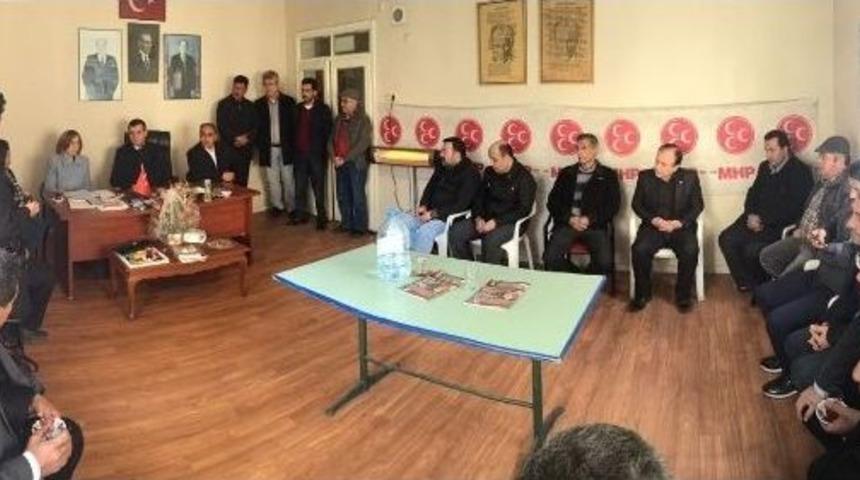Mhp Aydın İl Teşkilatı &Ccedil;ine&rsquo;de Ziyaretlerde Bulundu