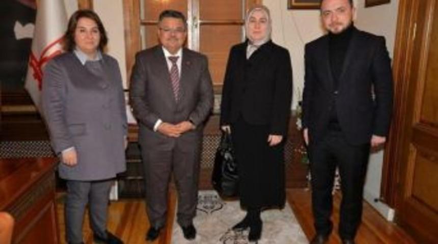 Ak Parti Genel Merkezi&rsquo;nden Başkan Yağcı&rsquo;ya Ziyaret