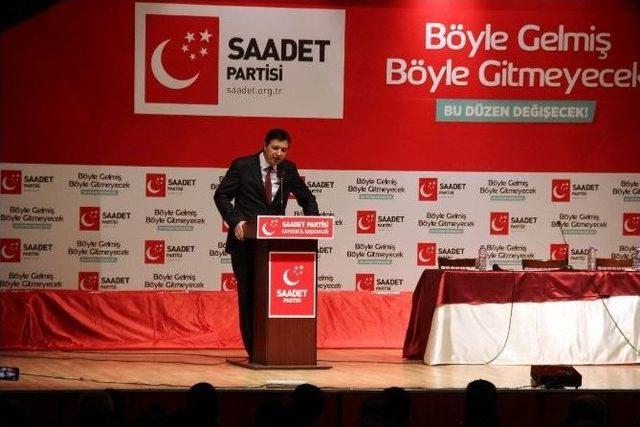 Saadet Partisi Ocak Ayı Genişletilmiş İl Divan Toplantısı Yapıldı