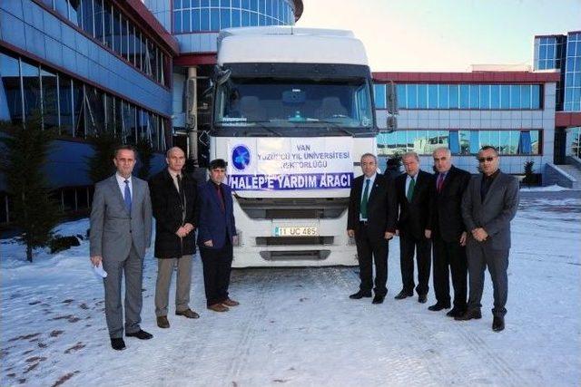 Yy&uuml;&rsquo;den Halep&rsquo;e Bir Tır Yardım 2