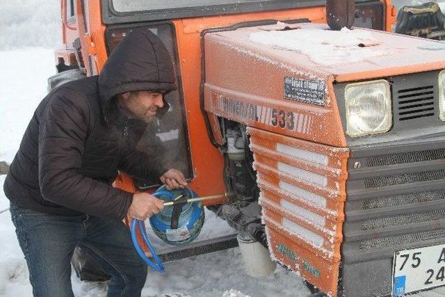 Sibirya Soğukları Doğu Anadolu’yu Dondurdu