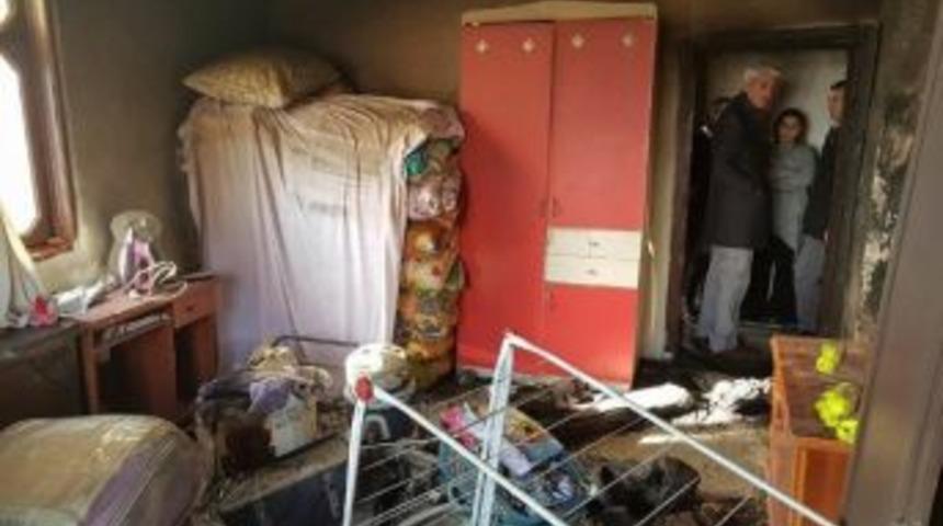 Evi Yanan G&uuml;ler Ailesine Devlet Sahip &Ccedil;ıktı