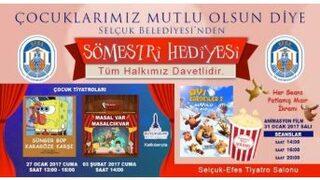 Selçuk Belediyesi’nden Sömestr Hediyesi