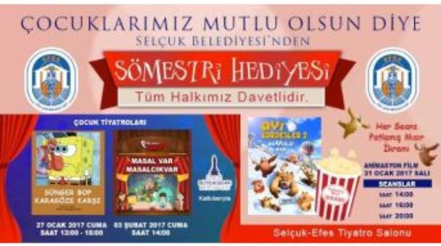 Selçuk Belediyesi’nden Sömestr Hediyesi