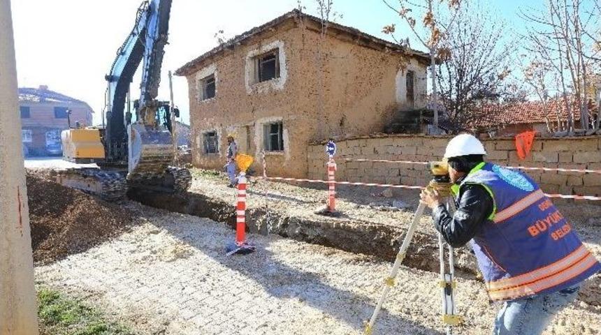 &Ccedil;ivril Irgıllı Mahallesi&rsquo;nde Alt Yapı &Ccedil;alışması