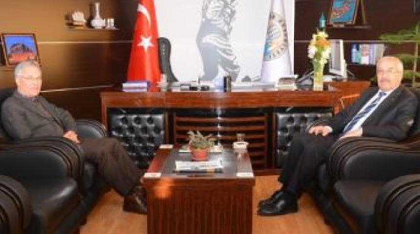 M&uuml;ft&uuml; Şimşek&rsquo;den, Başkan Acar&rsquo;a Ziyaret