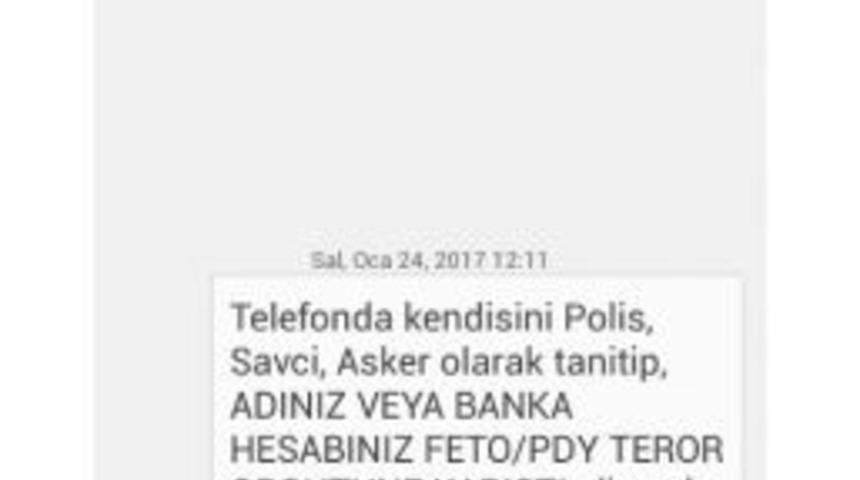 Emniyetten Dolandırıcılık Uyarısı