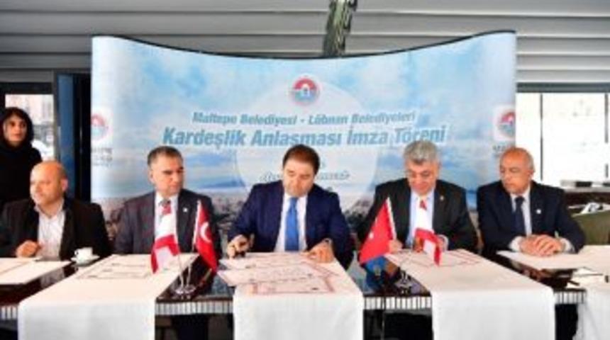 Maltepe Belediyesi Ve L&uuml;bnanlı Belediyeler Arasında Kardeşlik Anlaşması