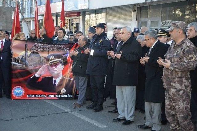 Şehit Emniyet Müdürü Okkan Ve Arkadaşları Anıldı