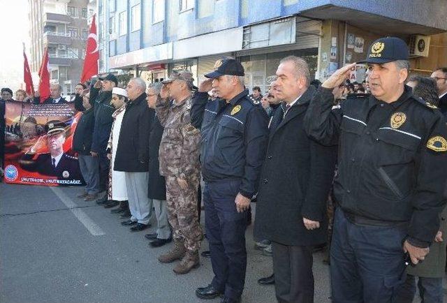 Şehit Emniyet Müdürü Okkan Ve Arkadaşları Anıldı