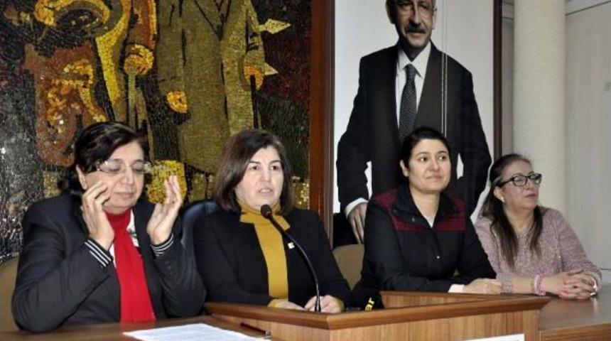 Chp Gaziantep Kadın Kolları'ndan M&uuml;fredat Tepkisi