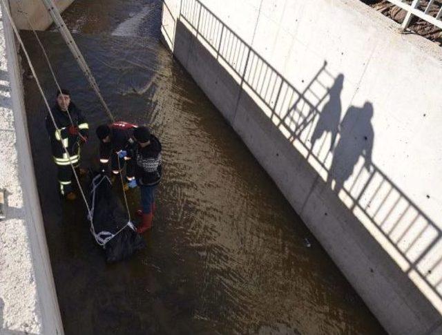 Siverek'te Sulama Kanalında Ceset Bulundu