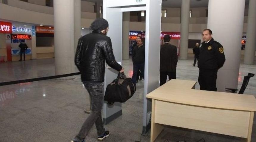 D&uuml;zce Belediyesi Terminalinde &Uuml;st D&uuml;zey G&uuml;venlik
