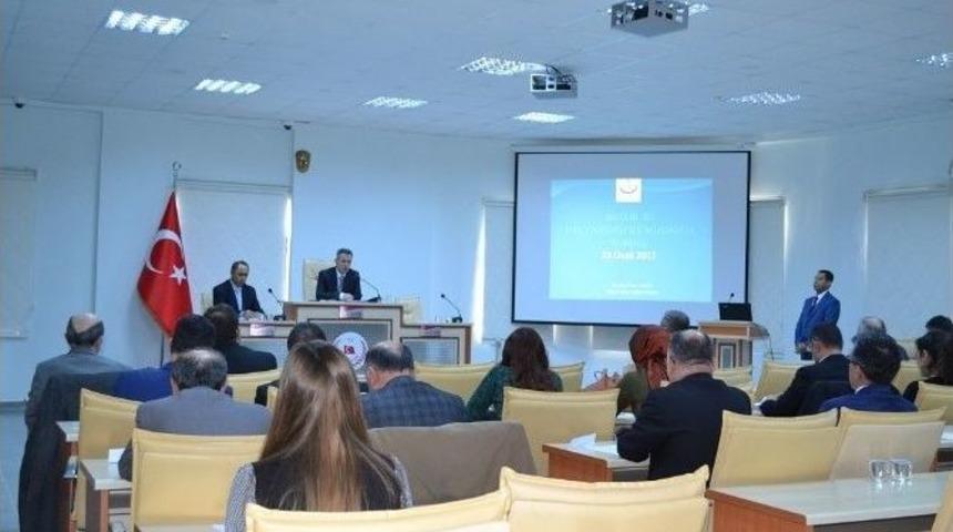 Bilecik&rsquo;te &ldquo;uyuşturucu İle M&uuml;cadele Kurulu&rdquo; Toplantısı Yapıldı