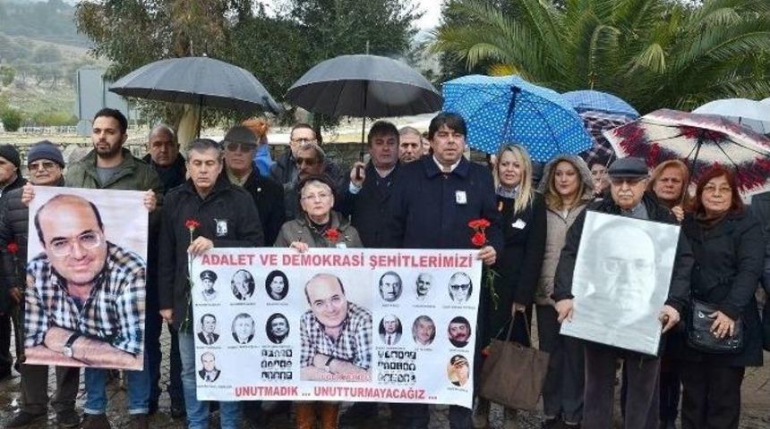 Uğur Mumcu&rsquo;ya Fo&ccedil;a&rsquo;da H&uuml;z&uuml;nl&uuml; Anma