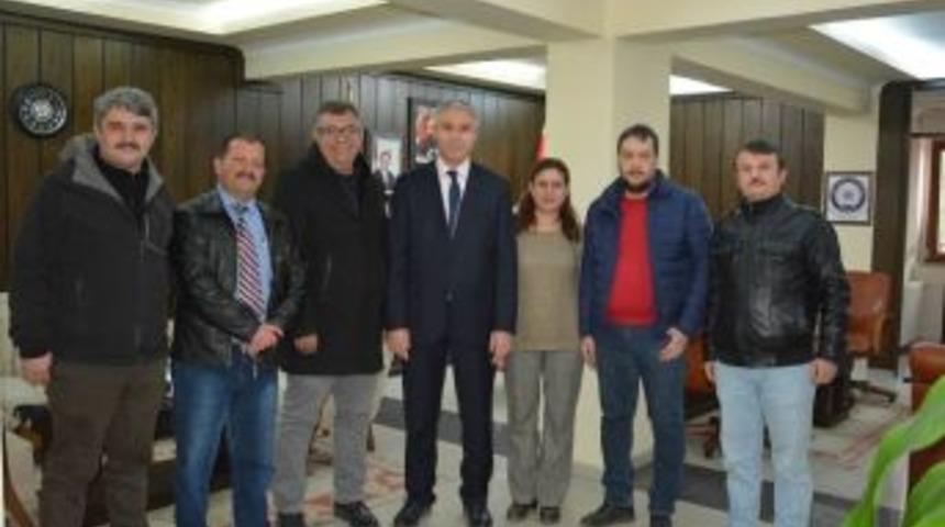 Ugd Y&ouml;netim Kurulu, Uşak Emniyet M&uuml;d&uuml;r&uuml; Erg&uuml;der&rsquo;i Ziyaret Etti