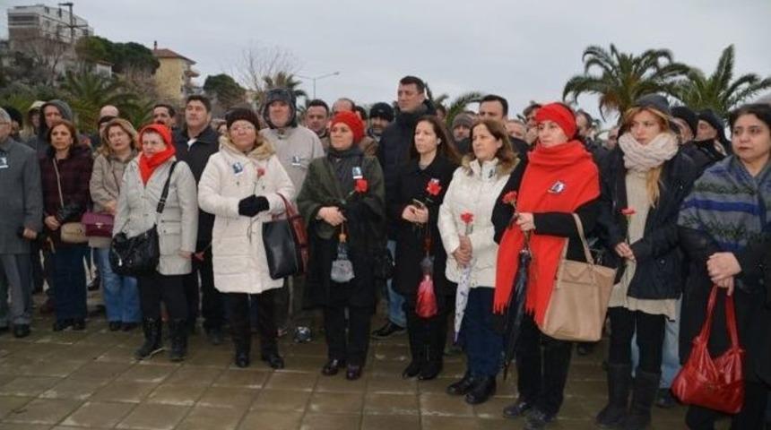 Uğur Mumcu Vefatının 24. Yılında Aliağa&rsquo;da Anıldı