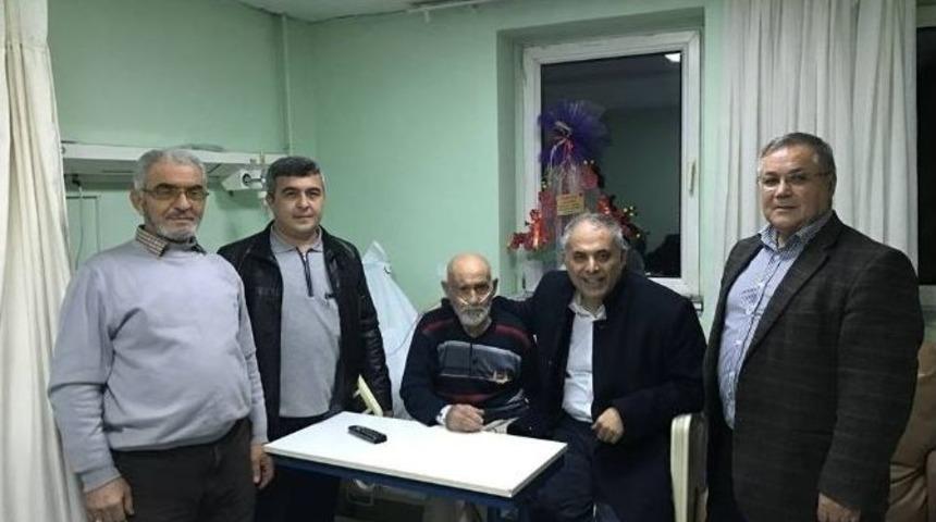 Başkan Yaman, Bilecik Devlet Hastanesinden Tedavi G&ouml;ren Hastaları Ziyaret Etti