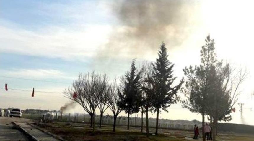 Telabyad'da Patlama Oldu, Ak&ccedil;akaleliler Korktu