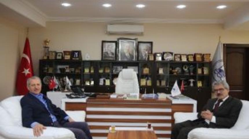 Adapazarı Yeni Kaymakamı &Ccedil;elikkaya&rsquo;dan Başkan Dişli&rsquo;ye Ziyaret