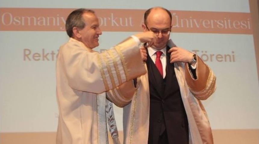 Okü’de Rektörlük Devir Teslim Töreni